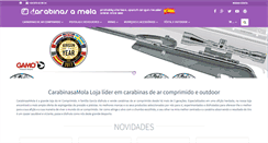 Desktop Screenshot of carabinasamola.com.pt